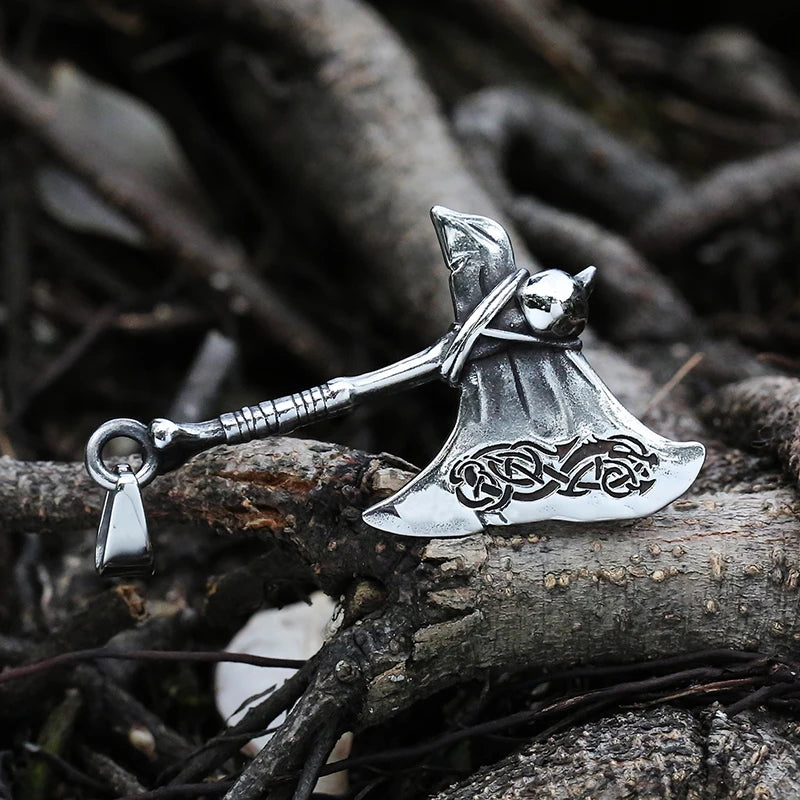 Thor | Viking Axe Pendant | Bold Nordic Design | Stainless Steel